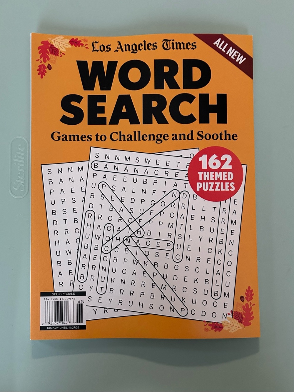 Los Angeles Times Word Search Puzzle Book - 162 Themed Puzzles